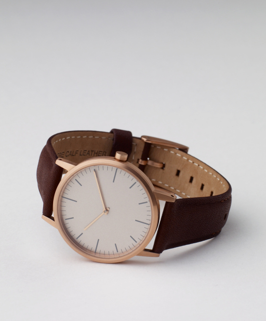 152 Series - Rose gold and Walnut