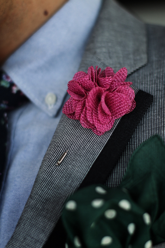 Lapel-flower