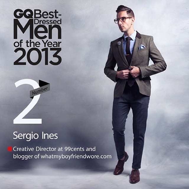 ✨✨I placed 2nd In the GQ best dressed men awards ✨✨ It's all been a massive secret till now and unless you follow me personally in @sergio_ines or the lady behind the camera @brandslut you might not yet know. 
Hop on to www.whatmyboyfriendwore.com to see the top 10 and read the interview. 
#GQBDMen #WMBW #OOTD #Menswear #Mensfashion #Menstyle