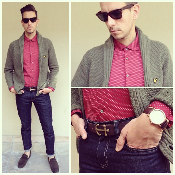 Casual Mondays in roll necks and polka dots 
Shirt by @markham_sa 
Watch from @uniformwares 
#menswear #mensfashion #menstyle #wmbw #mensootd