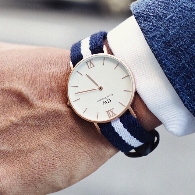 Finally got my hands on one of these @danielwellingtonwatches #GraceCollection watches. Keep an eye out on the blog as I'll be giving one away soon. Let's say it wouldn't hurt to be following me on Twitter right now (@whatmybfwore)