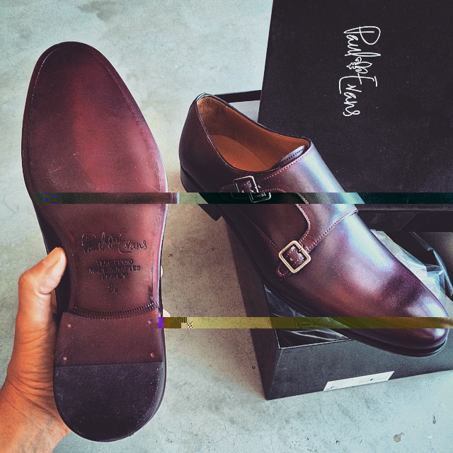 Had these @paulevansny double monks for about two now. Been too scared to wear them for fear of ruining the sole. Possible the most beautiful pair of shoes I've ever seen. #TodayIsThatDay