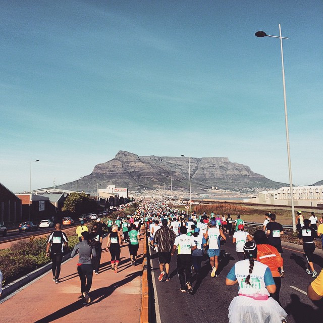 10 000 people doing something pretty epic on a Sunday! #CapeTown12