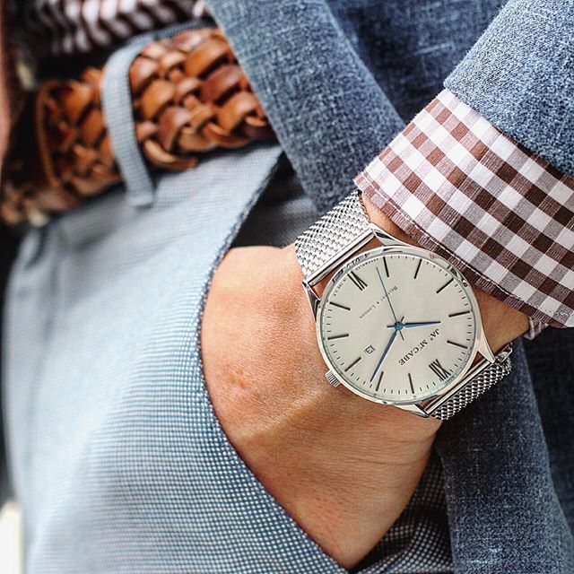 Love the retro coolness of this new @mccabewatches 'London' series.
