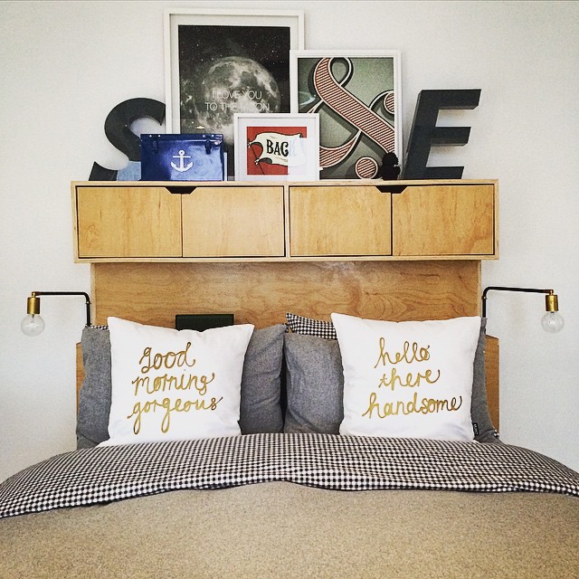 Very happy with our new bedroom accessories!