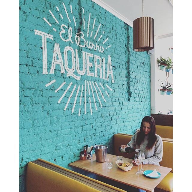 Lunch time taco treats at the @_el_burro #taqueria with @elzaanvdm #ThirstThursdays