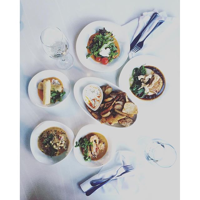 When a wine tasting turns into an 8 course meal at @steenberg_farm ...the flavors were delicious...but unfortunately, nowhere close to the price tag.